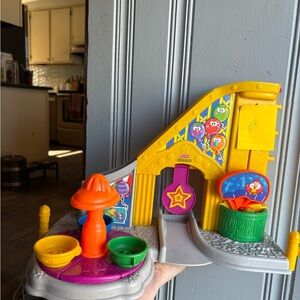 Fisher Price Little People Colorful Playset with Slide, Middle Section Carnival